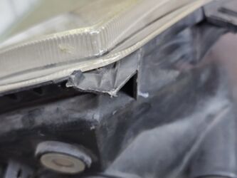 Передние фары: Передняя левая фара Ford 2000 г., Б/у, Оригинал, Германия — 6