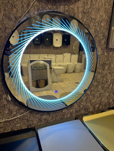 Güzgülər: Güzgü Divar üçün, Dekorativ, Arxa işıqlı — 4