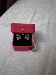 флиски найк бишкек: Серьги, Проба 585, Фианит, Женские, Б/у