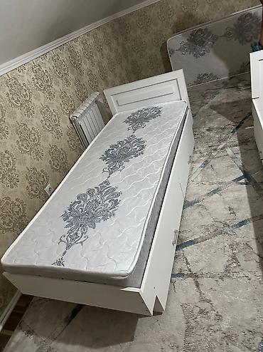 Детские односпальные кровати: Детская односпальная кровать, Новый, Для девочки, Для мальчика, С матрасом, ДСП, Платная доставка — 17