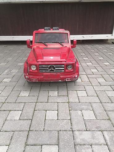 oyuncaq kamaz type 1 per page 40: Uşaq elektrik maşını – qırmızı rəngdə, krossover/cip üslubunda — 1