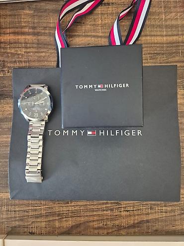 gumuş üzuk: Yeni, Qol saatı, Tommy Hilfiger, rəng - Qara — 2