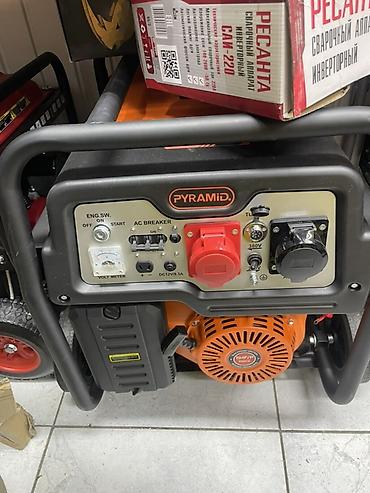 Генераторы: Бензиновый генератор Russmash (РуссМАШ) серия RU с электрозапуском — 7