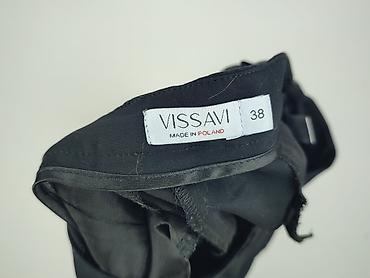 szerokie spodnie pull: Vissavi, Spodnie materiałowe damskie, rozmiar M — 4