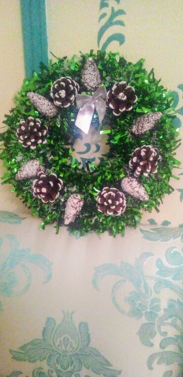 Yeni il oyuncaqları və bəzəkləri: Yeni il ücün əl işləri — 13