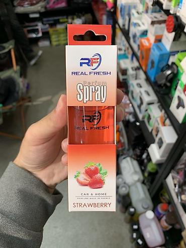 пленка для клубники: Ароматизатор-спрей Real Fresh Perfum Spray — STRAWBERRY. - Формат — 1