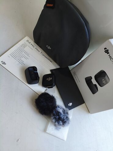 акустические системы lenrue с микрофоном: Беспроводная микрофонная система DJI Mic Mini, предназначенная для