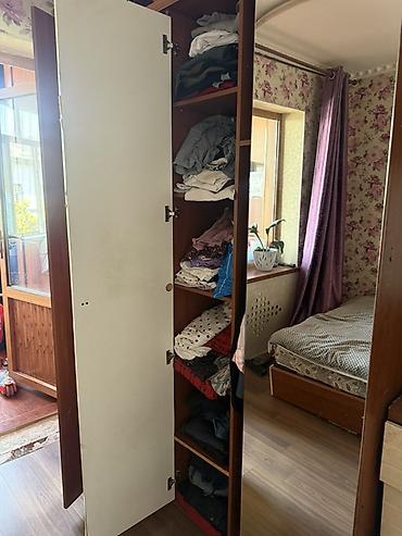 put up: Двуспальная кровать, Б/у, С ящиком для хранения, длина - 200 см — 6