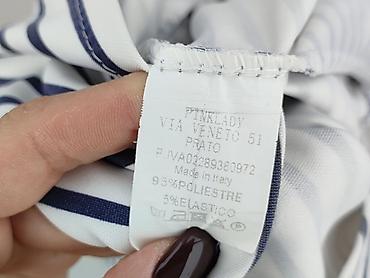 sweter w paski c: Sukienka damska, rozmiar S — 4