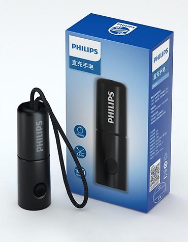 хороший фонарик: Мини‑фонарь Philips SFL1126 портативный, перезаряжаемый (USB Type‑C) — 1