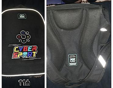 buz dovru yumşaq oyuncaqlar: Uşaq üçün “Cyber Sport” mövzusunda bel çantası - Ön hissədə rəngarəng — 1