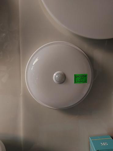 led lampa: Светодиодный потолочный светильник с датчиком движения - Круглый — 1