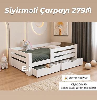 *Siyirməli Uşaq Çarpayısı 279Azn💥* ✔️Rəng seçimi var *Şəhər daxili