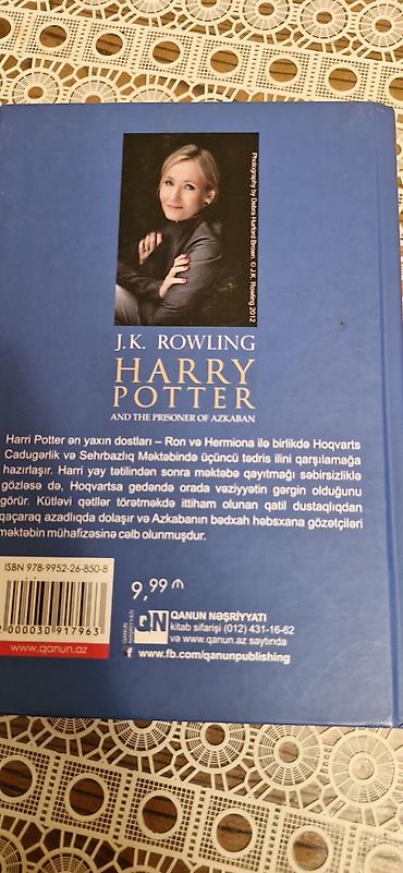 harry potter 1 azerbaycan dilinde: Satışda: Kitablar toplusu 1 ri 7manat 1) C.K. Roulinq – “Harri Potter — 6