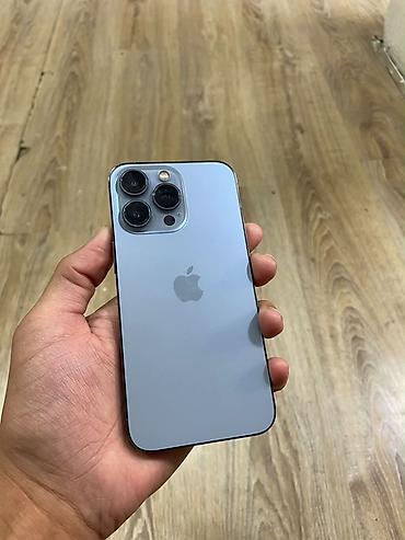 iphone 13mini: IPhone 13 Pro, Б/у, 128 ГБ, Sierra Blue, Чехол, 95 % — 2