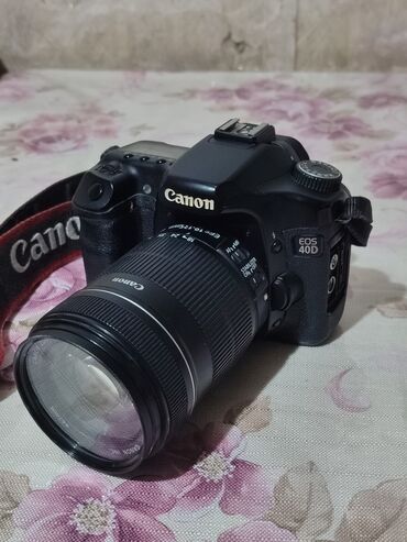 Фотоаппараты: Продаю фотоаппарат Canon EOS 40D в хорошем состоянии объектив EFS