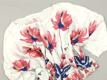 sukienka z marszczeniem na brzuchu plus size: Women's blouse, size 9XL (EU 58)