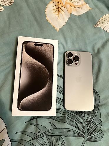 IPhone 15 Pro Max, 256 натуральный титан. Состояние 10 из 10