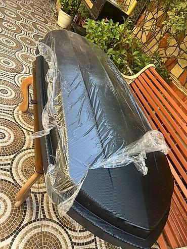 baqaj dam: Avtomobil dam yük qutusu (roof box) - Material: karbon naxışlı möhkəm — 3