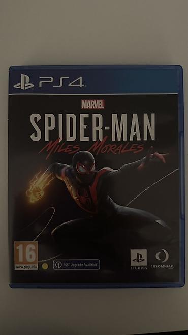 nintendo switch 3 lite: Marvel’s Spider-Man: Miles Morales – PS4 disk versiyası - Platforma — 1
