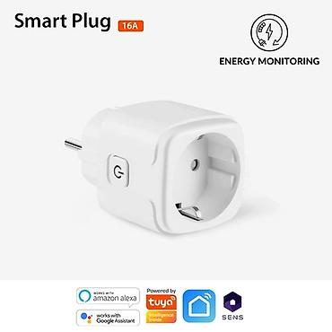 Digər biznes avadanlığı: Wifi Tuya cərəyan yuvası 16A Wi-Fi Smart rozetkası sizə gündəlik — 1