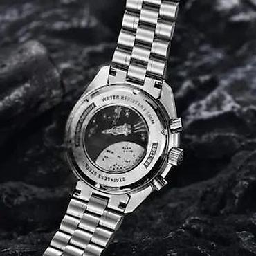 Ručni satovi: PAGANI DESIGN PD-1701 - 40mm - Crvena - Omega Speedmaster Potpuno nov — 9