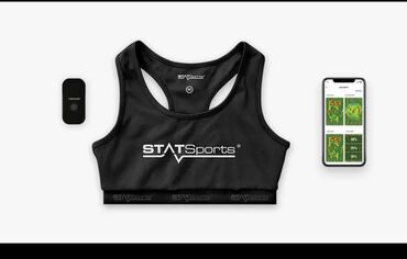 точтер: Спортивный GPS‑трекер STATSports с нагрудным топом и мобильным