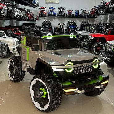 Uşaq üçün elektrik maşınları: Uşaqlar üçün yeni̇ model super ci̇plər – offroad görünüş, güclü