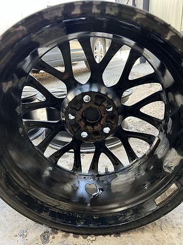 bbs rs: Литые Диски R 18 Enkei, Комплект, отверстий - 5, Б/у — 6