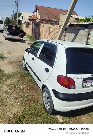 matiz: Daewoo Matiz: 2004 г., Механика, Бензин, Седан — 4