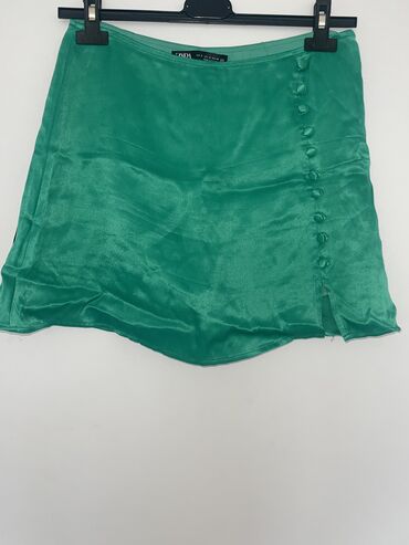 zara suknja sorc: S (EU 36), Mini, bоја - Zelena