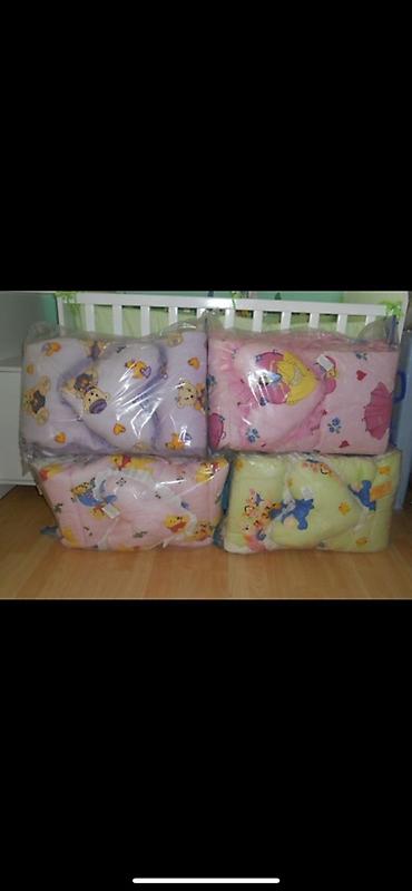 Posteljina: Komplet posteljine za bebi krevetac (više dezena) - Dimenzije za — 5