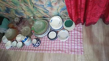 продаю стекло: Набор кухонной посуды и стекла, микс - Разнообразные тарелки — 1