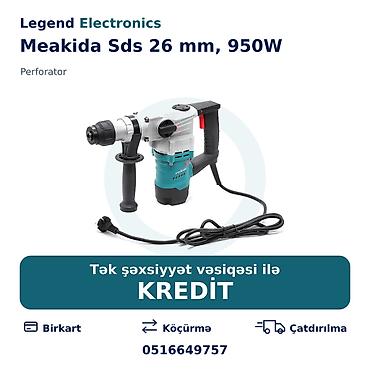 perfarator: Elan başlığı: Perforator Meakida Sds 26 mm, 950W Elan mətni: Meakida — 1