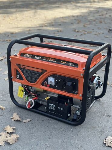 генератор для дома цена: Бензиновый генератор ZIDI 7600E - Номинальная мощность: 5.6 кВт -