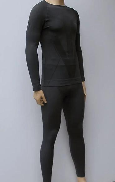 Odeća za skijanje: Muški termo set – majica i helanke - Dvodijelni komplet termalne — 4