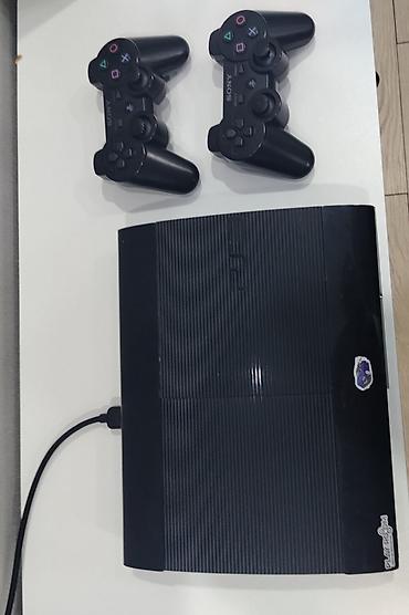 video dvd: Ps3 super slim ideal vəziyyətdə 235 manat ✅ 2 pultla ✅ Bol oyunlu ✅ — 2