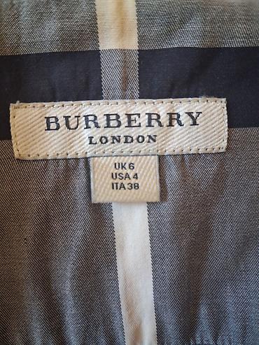 burberry etir: Burberry London köynəyi - Dizayn: klassik böyük dama (bejevı, tünd — 3