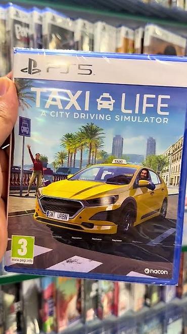 Video oyunlar və konsollar: PS5 üçün Taxi Life: A City Driving Simulator – disk formatı - — 1