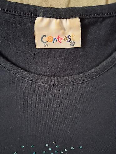 tech fleece decaci: Tamnoplava dečija majica kratkih rukava sa okruglim izrezom. Majica — 2