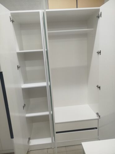 Шкафы для одежды: Шкаф для одежды, Новый, Прямой, ЛДСП — 7