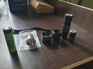 usb фонарик: Фонарик UltraFire wf-502b со светодиодом xml l2 U3 4300к 10ватт — 7