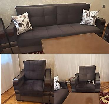 Tecili divan 2 Kreslo Desti 300 manata satılır divan açılır Bazali