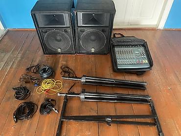 marshall kalonka: Yamaha səs avadanlığı komplekti Tərkib: - 2 ədəd Yamaha passiv — 2