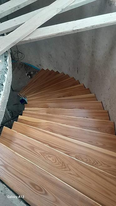 Деревянные лестницы: Деревянная лестница Для дома, Бесплатная доставка, Вид дерева: Дуб, Форма лестницы: Г-образная, Стиль: Классический at lalafo.kg — 17 Деревянные лестницы: Деревянная лестница Для дома, Бесплатная доставка, Вид дерева: Дуб, Форма лестницы: Г-образная, Стиль: Классический — 17