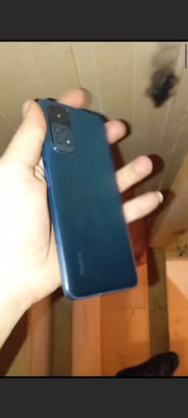 iphine 11: Xiaomi Redmi Note 11 Pro, 128 GB, rəng - Göy, 
 Zəmanət, Sensor, Barmaq izi