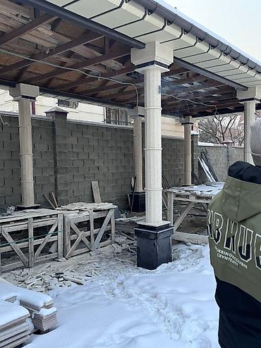 Фасадные плиты Сары-Таш (Травертин): Сары Таша, Гранит, Мрамор, Травертин, Ассаламу алейкум достор биздин — 13