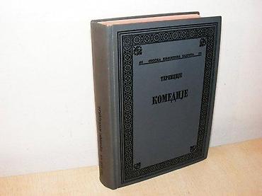 hot: Komedije TERENCIJE Izdavač : SKZ - Beograd ; 1978. god. Stanje : Veoma — 1