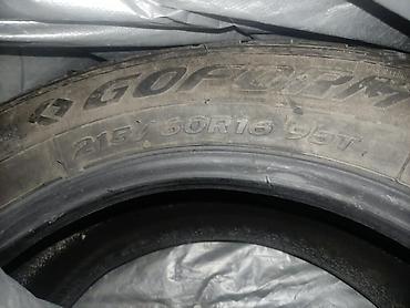 sprinter 315: Шины 215 / 60 / R 16, Зима, Б/у, Комплект, Легковые, Китай, Goform — 1