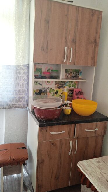тумбочка для кухни: Кухонный гарнитур, цвет - Белый, Новый